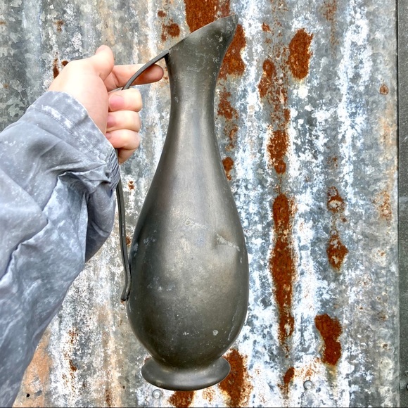 Vintage Other - Vintage Pewter Ewer Pitcher Metal Jug KMD Tiel
